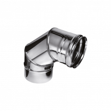 Колено угол Ferrum HF Plus  90° (430/1,0мм) Ф115  