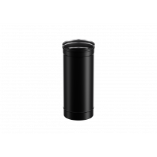 Дымоход Ferrum Blackside 0,5 м (430/0,8 мм / эмаль /600° черная) Ф115 