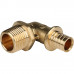 SFA-0005-001612 STOUT Угольник-переходник с наружной резьбой 16xR 1/2 для труб из сшитого полиэтилена аксиальный
