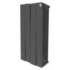 Радиатор биметаллический Royal Thermo Piano Forte 500 4 секции, noir sable