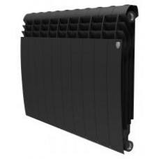 Радиатор биметаллический Royal Thermo BiLiner 500 10 секций, noir sable