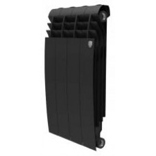 Радиатор биметаллический Royal Thermo BiLiner 500 4 секции, noir sable