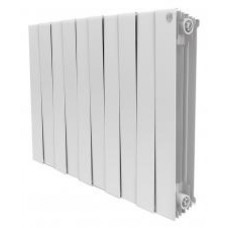 Радиатор биметаллический Royal Thermo Piano Forte 500 10 секций, bianco traffico