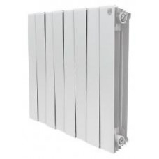 Радиатор биметаллический Royal Thermo Piano Forte 500 8 секций, bianco traffico