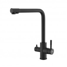 Смеситель для кухни ESKO K24 Kitchen R-излив, с подключением к фильтру, черный Смеситель для кухни ESKO K24 Kitchen R-излив, с подключением к фильтру, черный