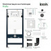 Инсталляция IDDIS Basic BASBQ02i73 3 в 1 подвесной унитаз инсталляция и клавиша смыва