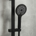 Лейка для душа IDDIS Optima Home OPH12BPi18 черная матовая Лейка для душа IDDIS Optima Home OPH12BPi18 черная матовая